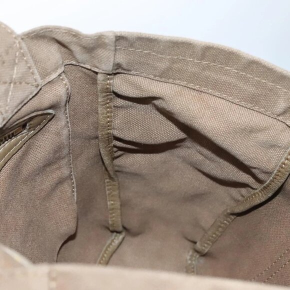 LOUIS VUITTON Thats Love PM Hand Bag Canvas Khaki Silver Gold - Picture 13 of 15